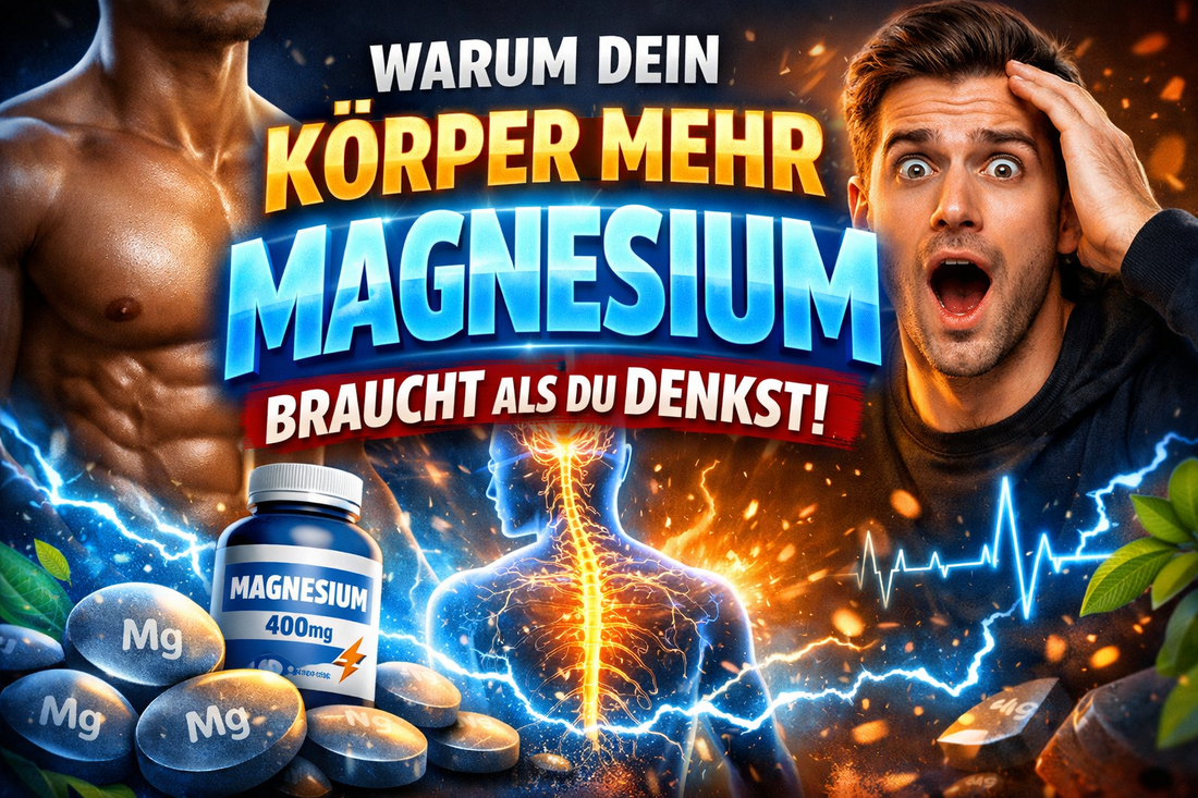 Warum dein Körper mehr Magnesium braucht als du denkst