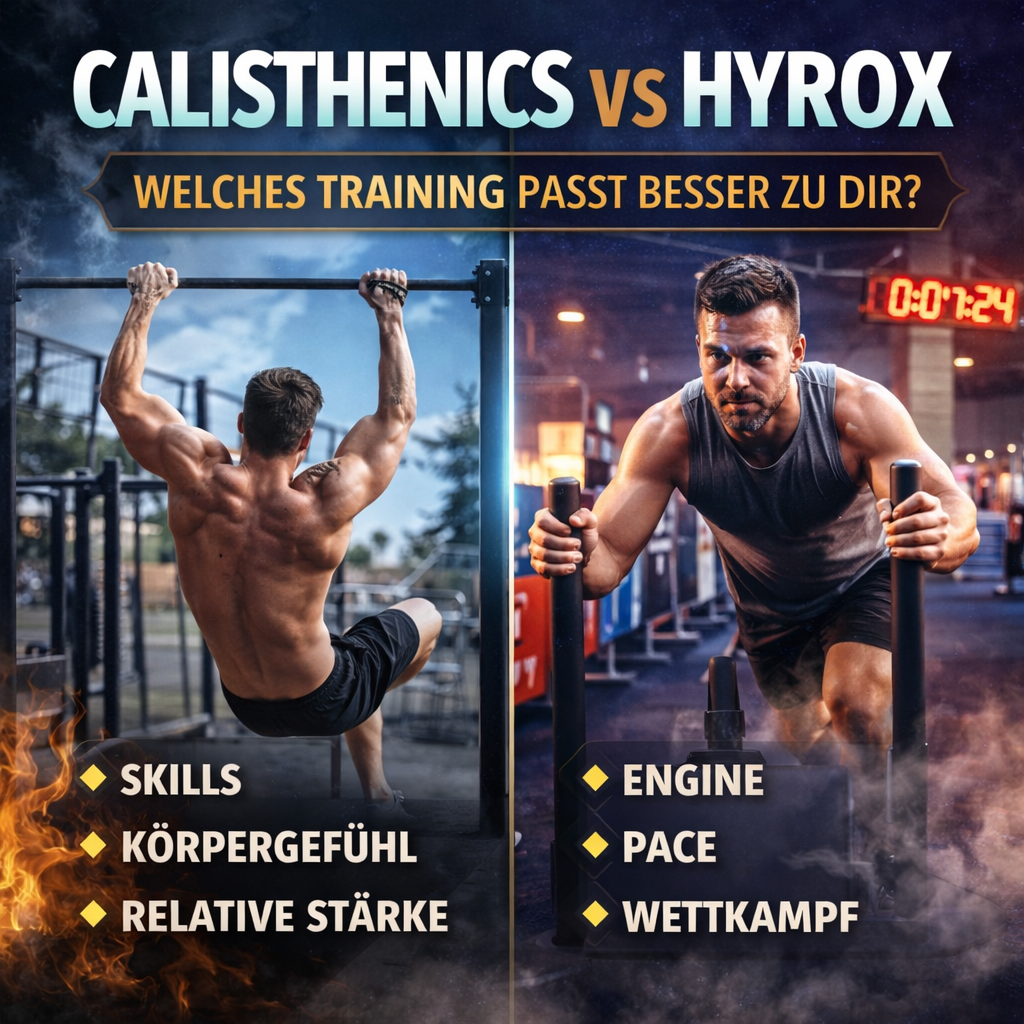 Calisthenics vs HYROX: Was passt besser zu dir?