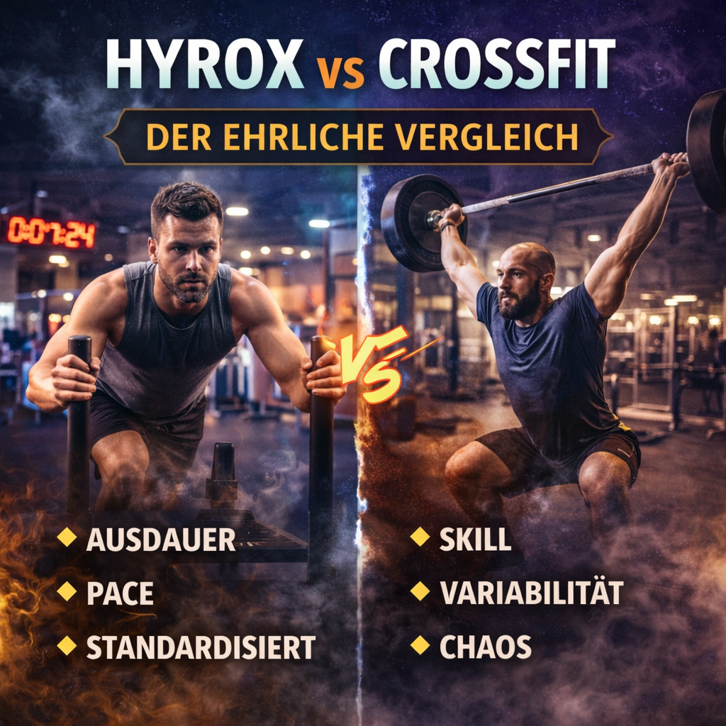 HYROX vs CrossFit – Unterschiede, Training & Wettkampf erklärt