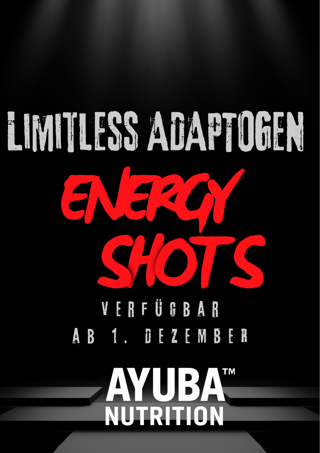 Limitless Adaptogen Energy Shots ohne Crash