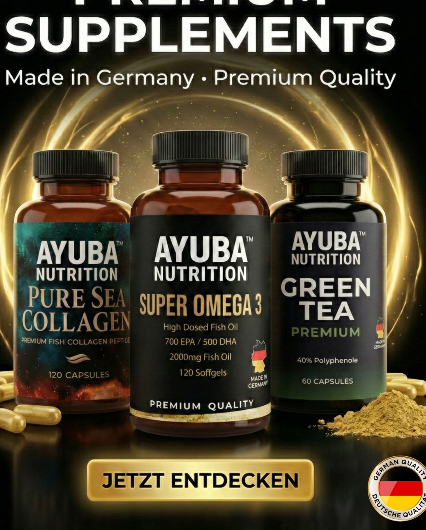 AYUBA NUTRITION DEUTSCHE SUPPLEMENTS