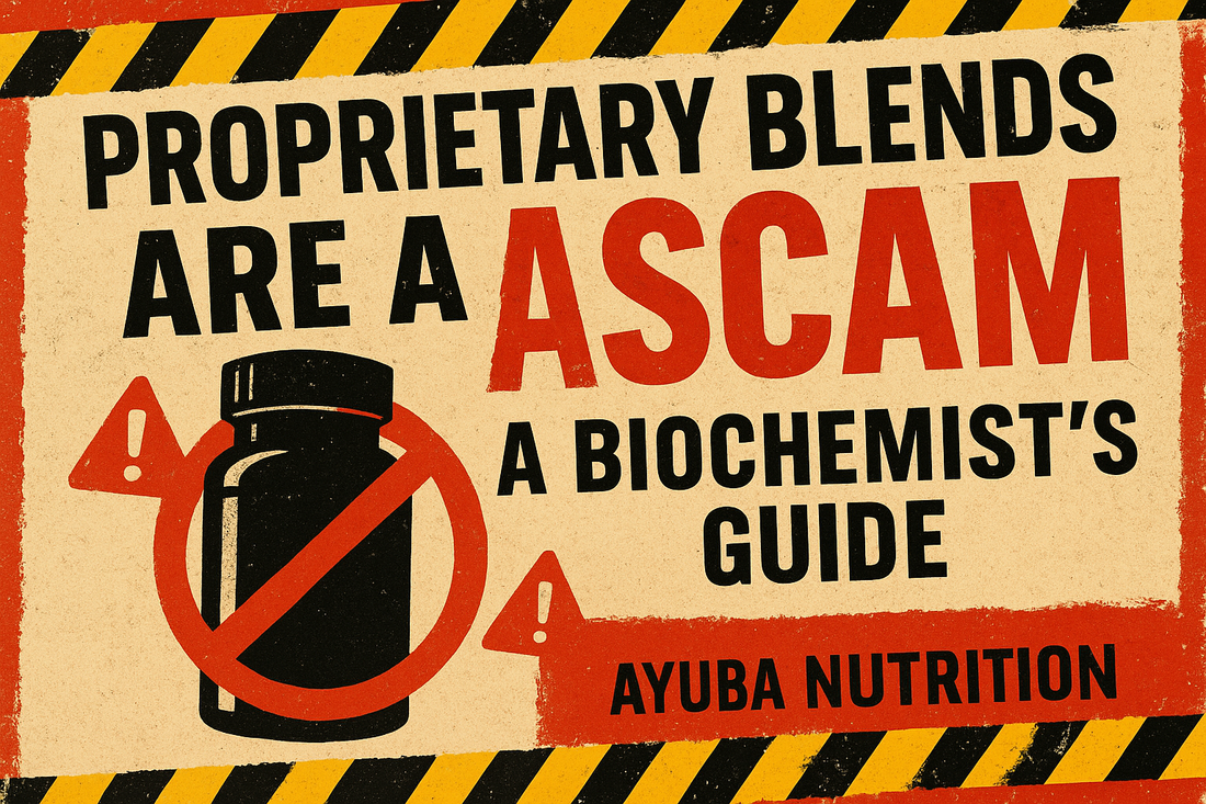 ARE PROPRIETARY BLENDS ARE A SCAM?