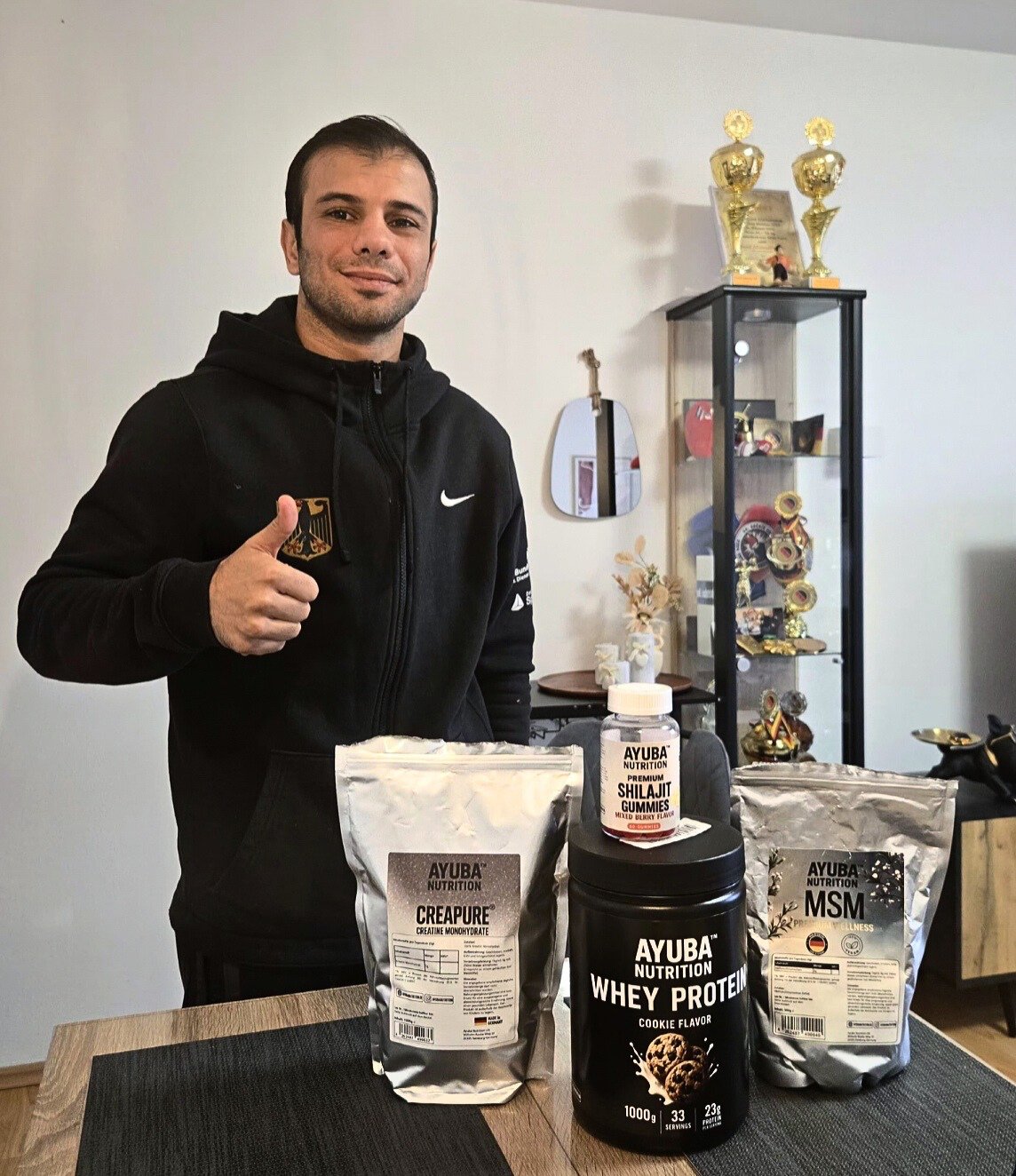 Boxer Omid Ahmadisafa jetzt bei Ayuba Nutrition