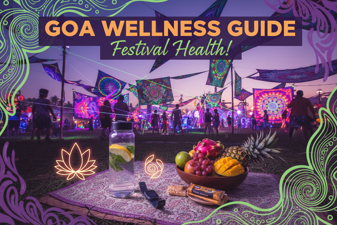 Auf GOA Festival gesund bleiben – Hydration, Energie & Recovery Guide