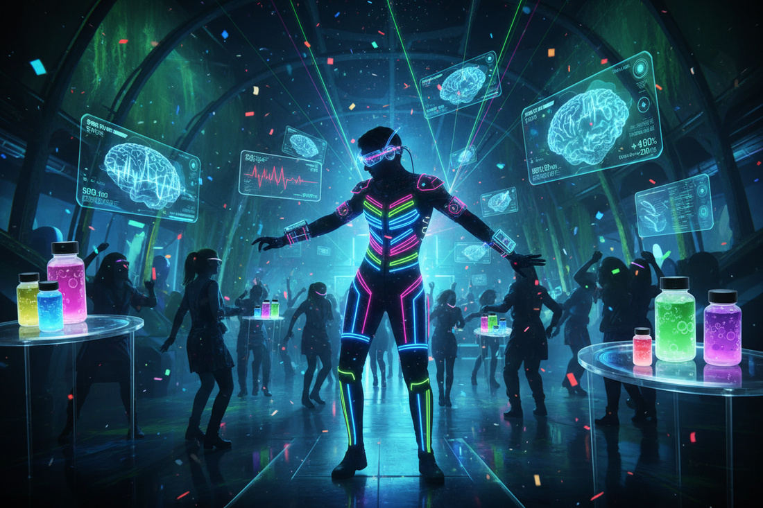 Biohacking für Raver: Fokus & Energie ohne Nervosität – Dein Guide