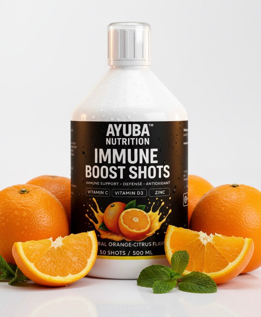 Immune Boost Shots - Vitamin C+D3 & Zinc - 500ml