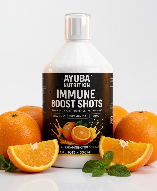Immune Boost Shots - Vitamin C+D3 & Zinc - 500ml